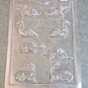 Dinosaur Chocolate Or Candy Mold Plastic